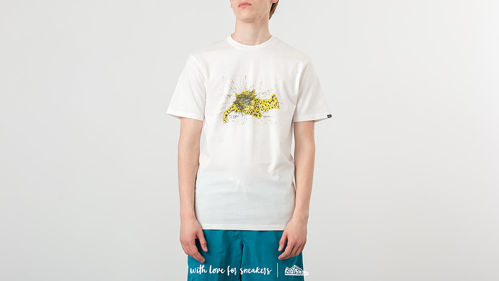 T-shirts Vans x Ralph Steadman Amur Leopard Tee White