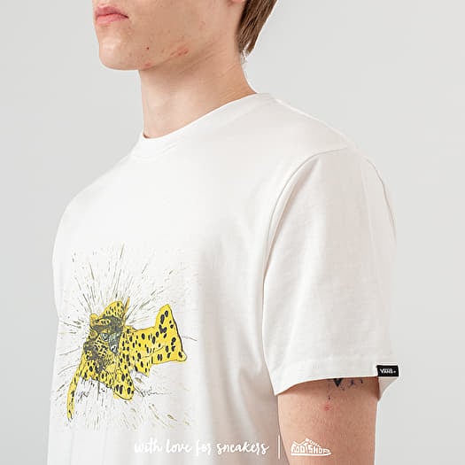 T shirts Vans x Ralph Steadman Amur Leopard Tee White Footshop