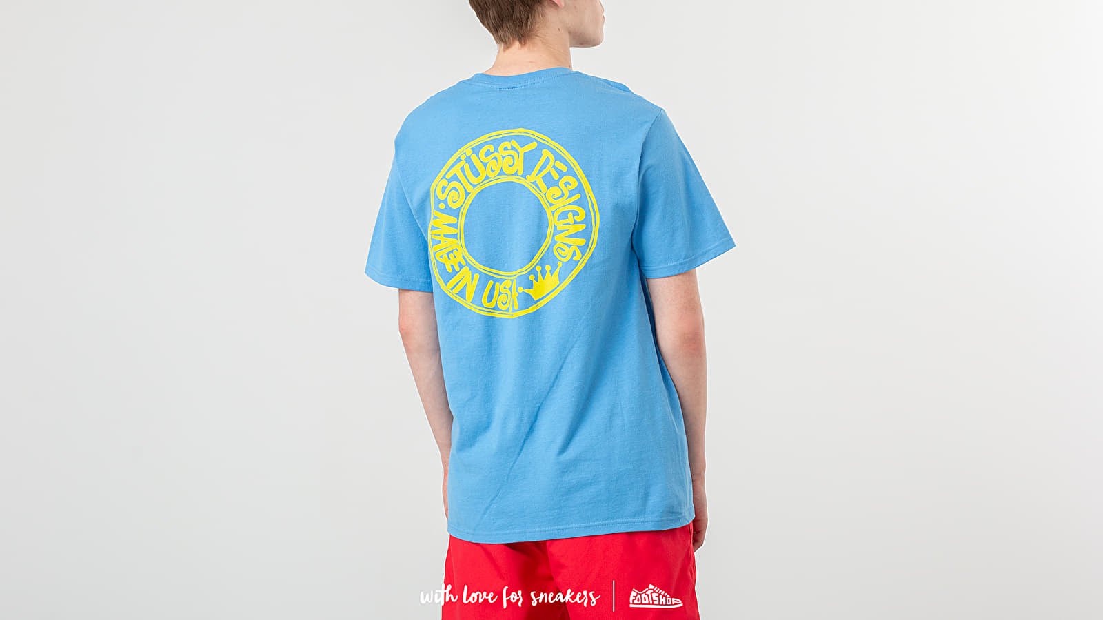 T-shirts Stüssy Buana Tee Blue