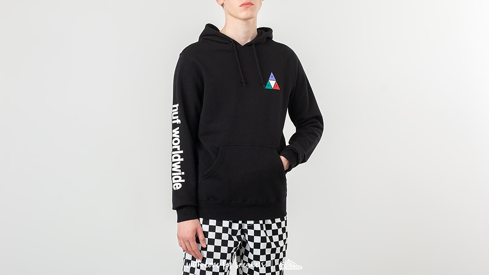 Hoodies and sweatshirts HUF Prism TT Hoodie Black Footshop