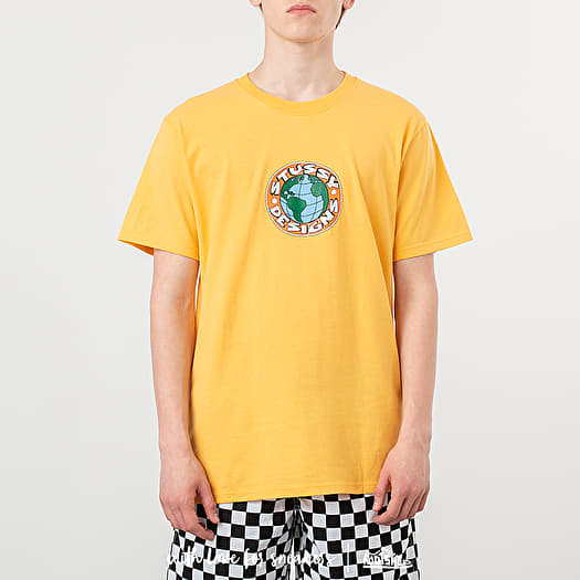 T shirts Stussy Globe Tee Orange Footshop