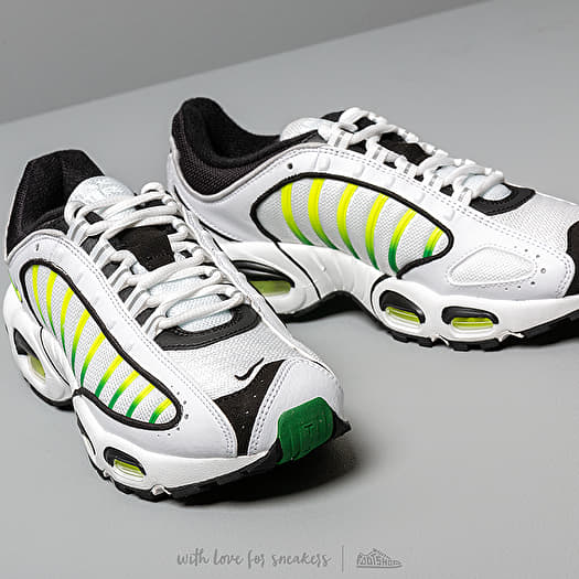 Air max tailwind 4 white volt black sales
