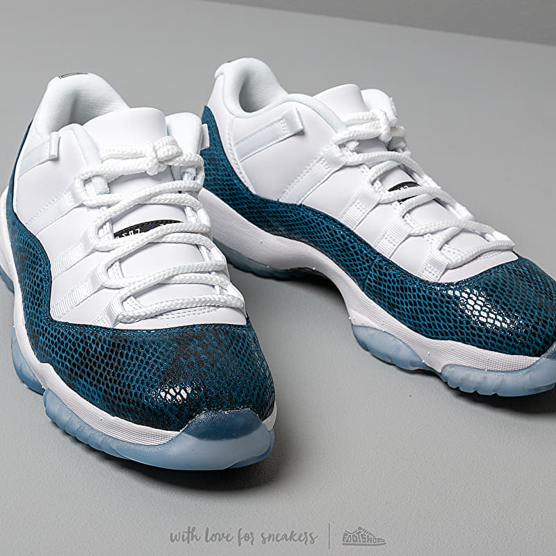 Scarpe uomo Air Jordan 11 Retro Low Le White/ Black-Navy (CD6846