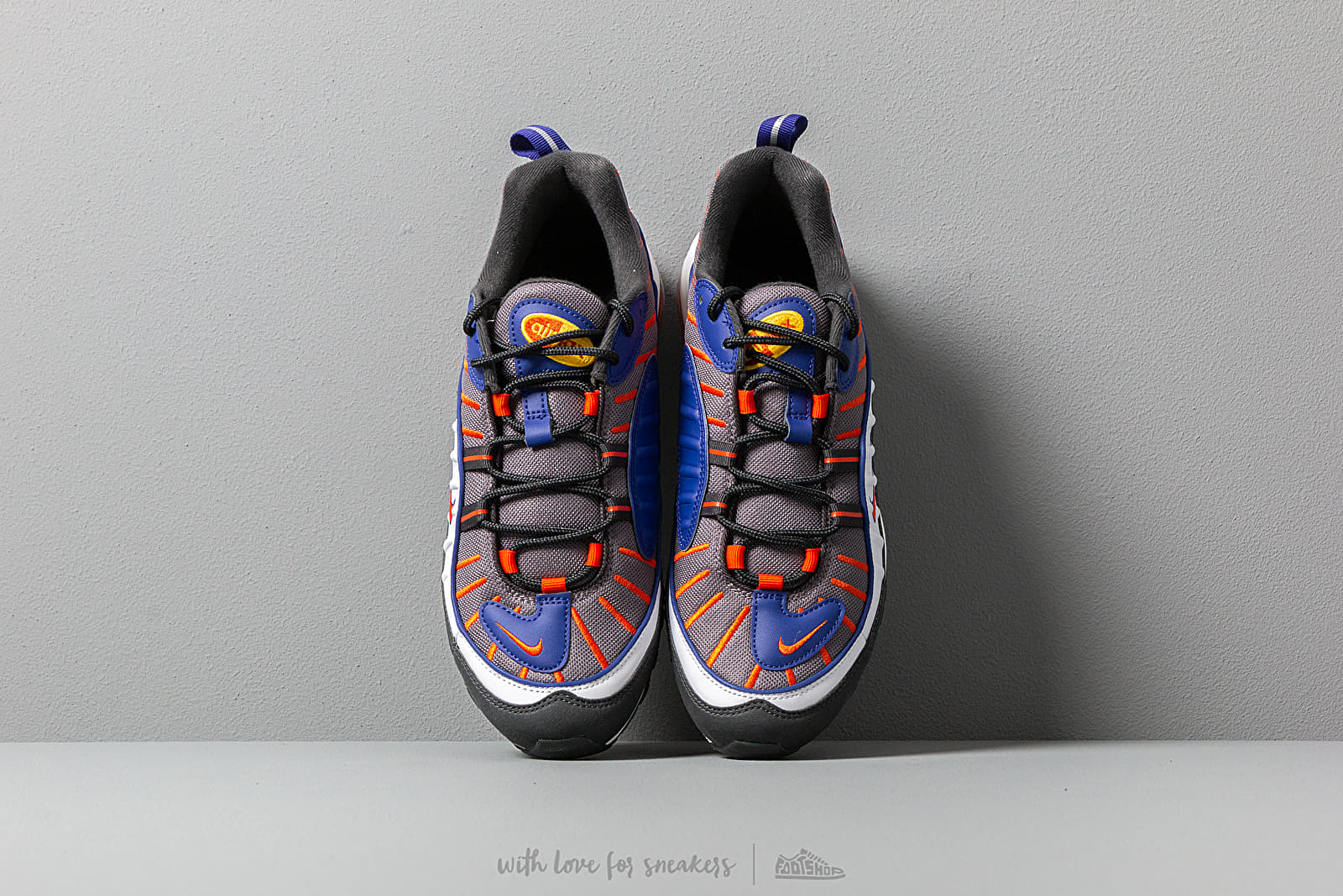 Nike air max 98 gunsmoke team orange online