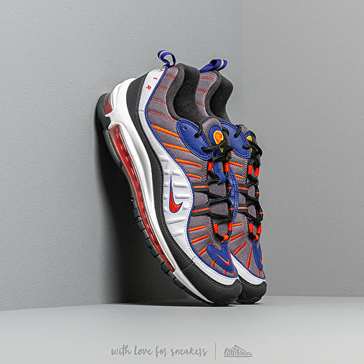 Men's shoes Nike Air Max 98 Gunsmoke/ Team Orange-Laser Orange-White |  Footshop