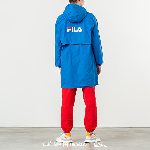 Giacche FILA Divine Long Anorak Lapis Blue Footshop
