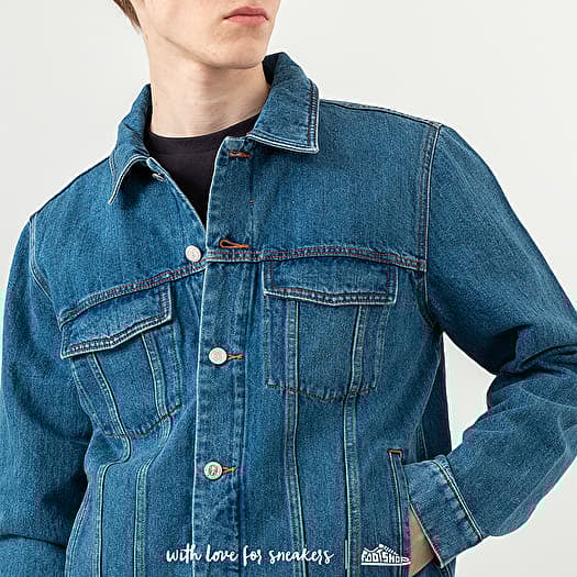 Washed denim jacket outlet
