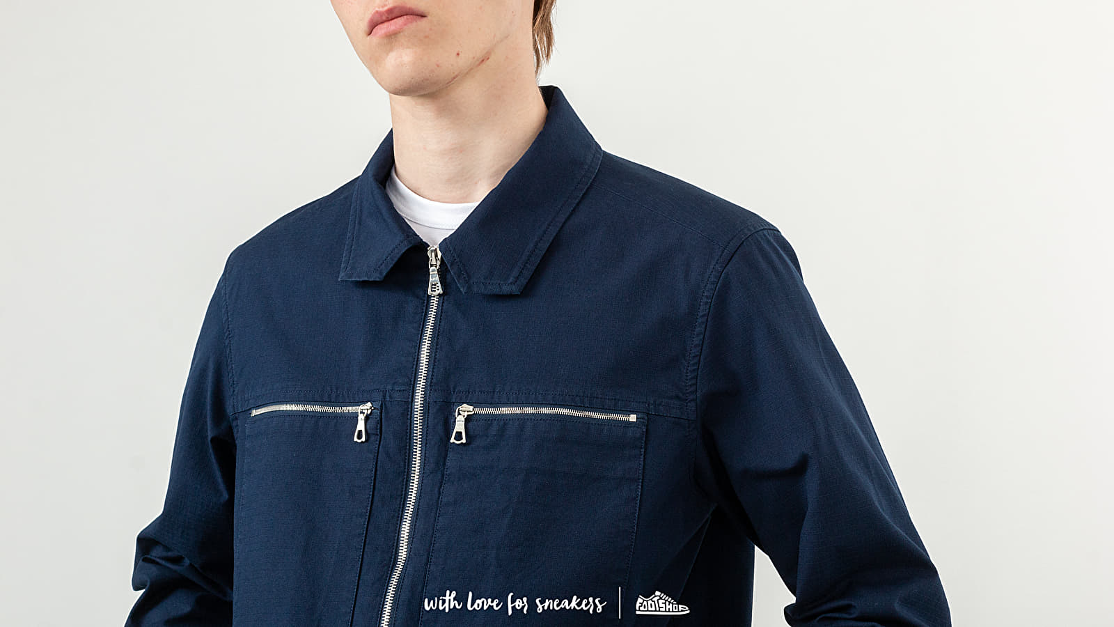Jackets A.P.C. Oahu Jacket Marine | Footshop