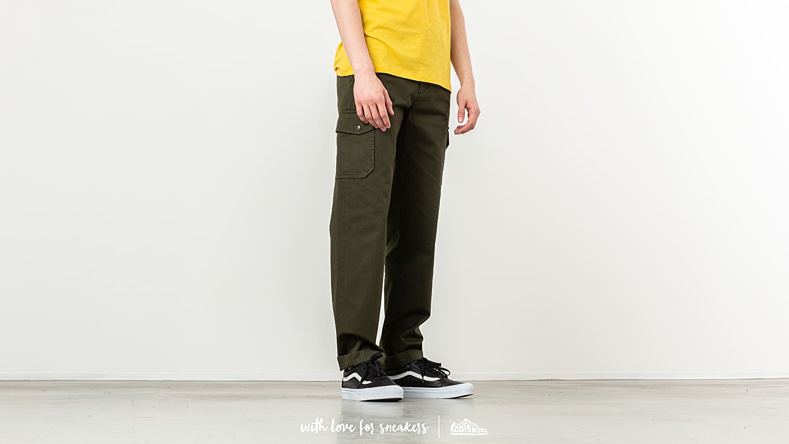 Pants and jeans A.P.C. Jones Trousers Military Khaki