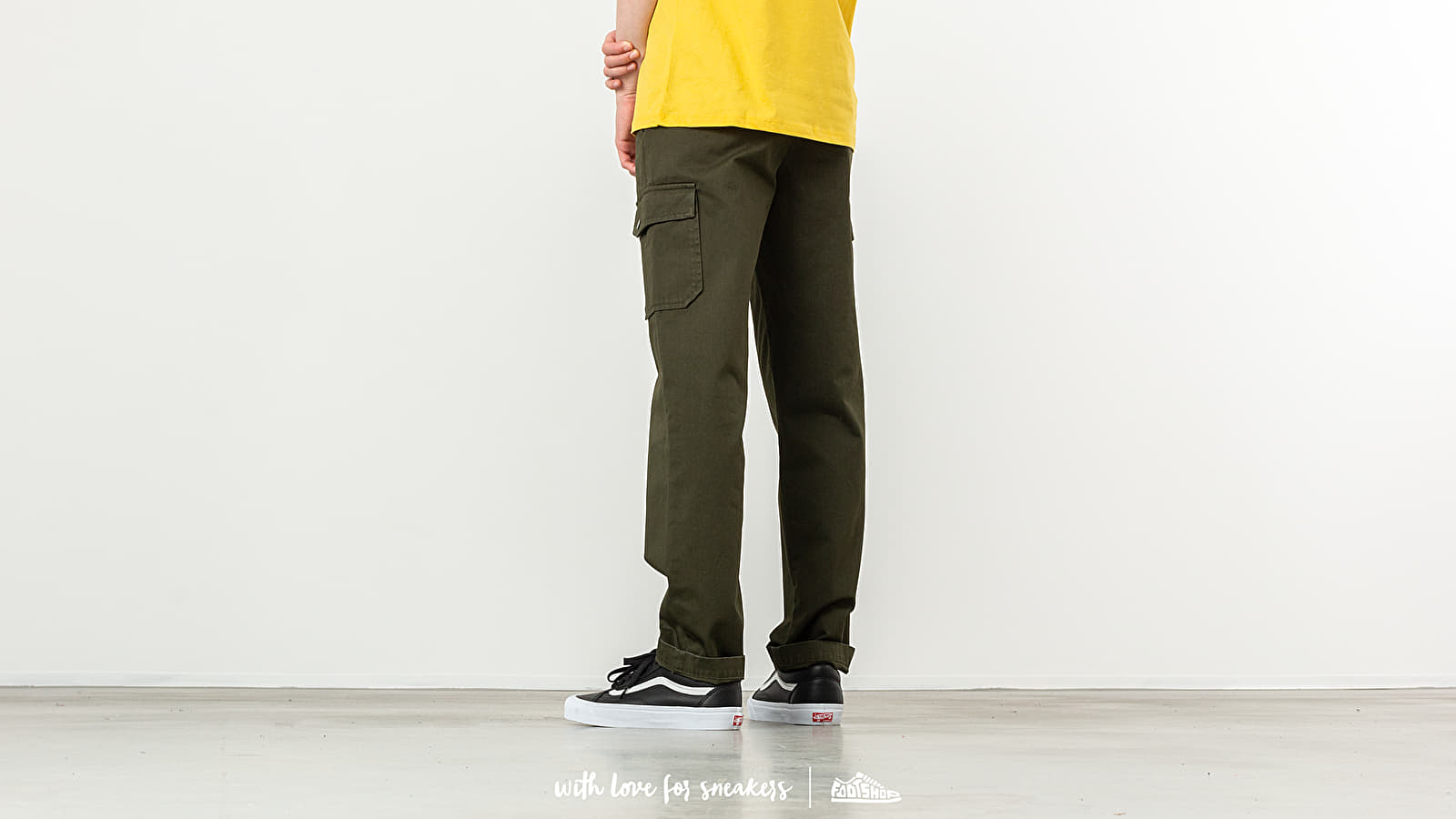 Pants and jeans A.P.C. Jones Trousers Military Khaki
