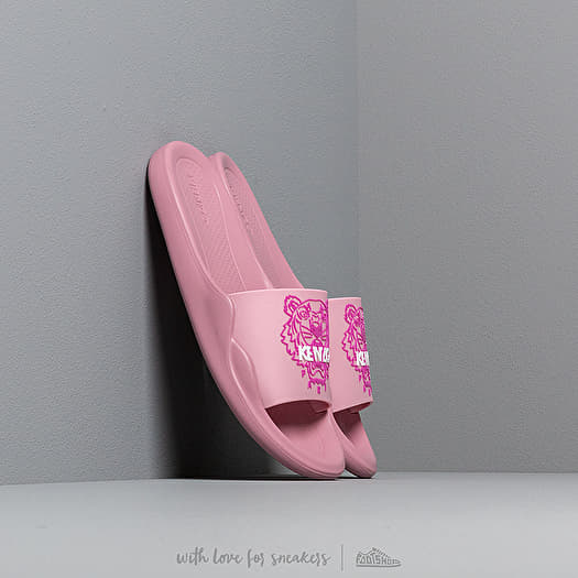 KENZO Pool Sandal Tiger Rose Pastel | Footshop