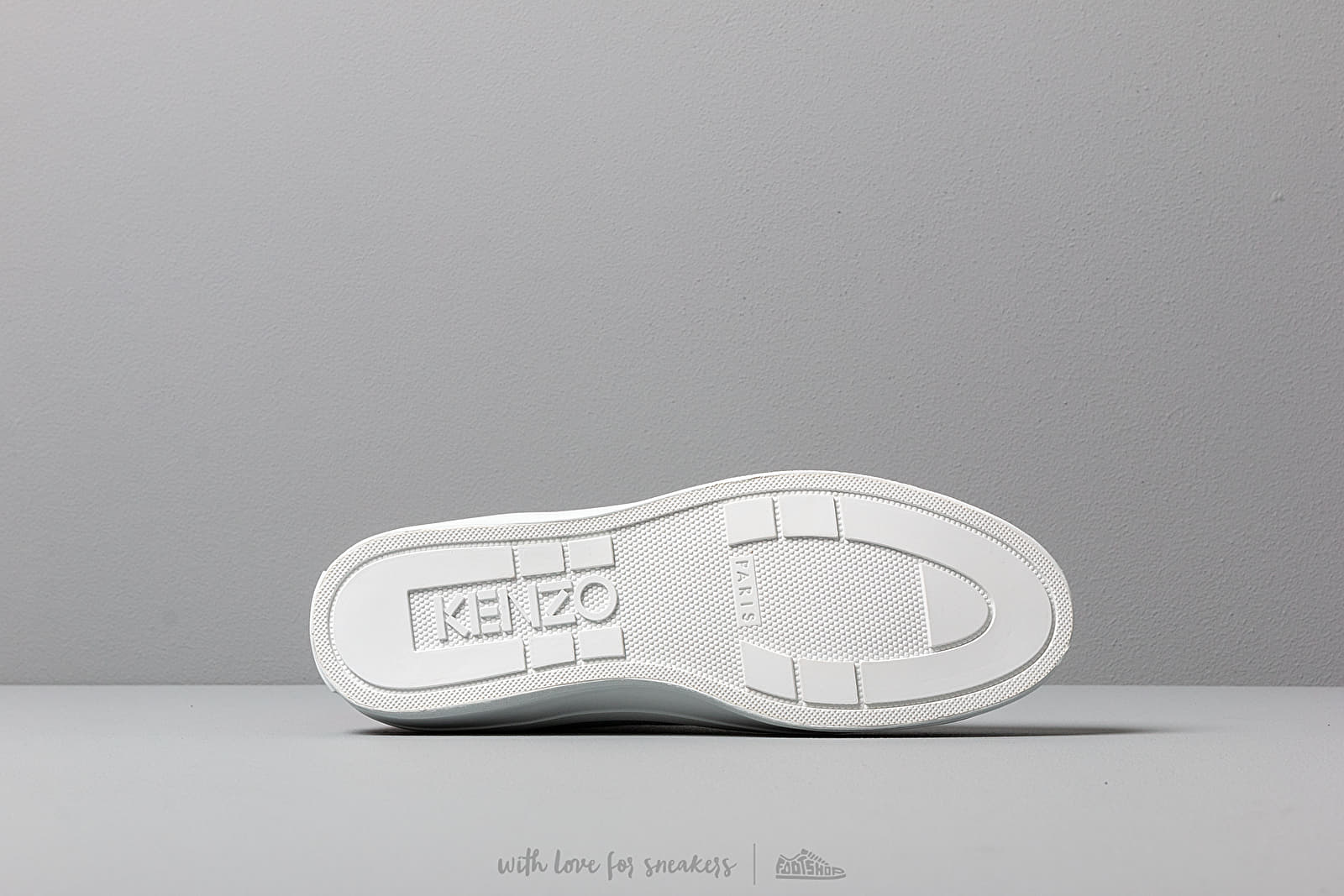 Pánske tenisky a topánky KENZO K-Street Sneakers White