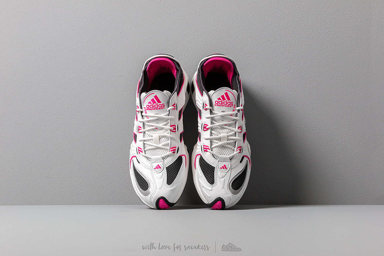 Vyriška avalynė adidas FYW S-97 Crystal White/ Crystal White/ Shock Pink