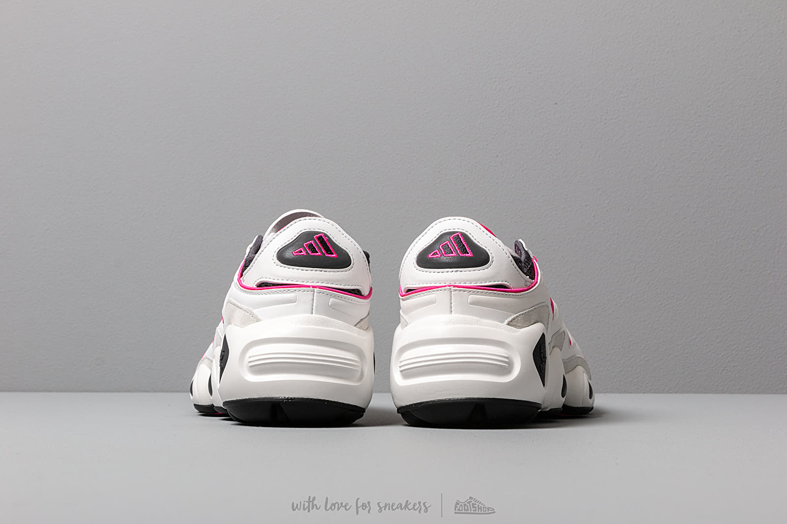 Vyriška avalynė adidas FYW S-97 Crystal White/ Crystal White/ Shock Pink