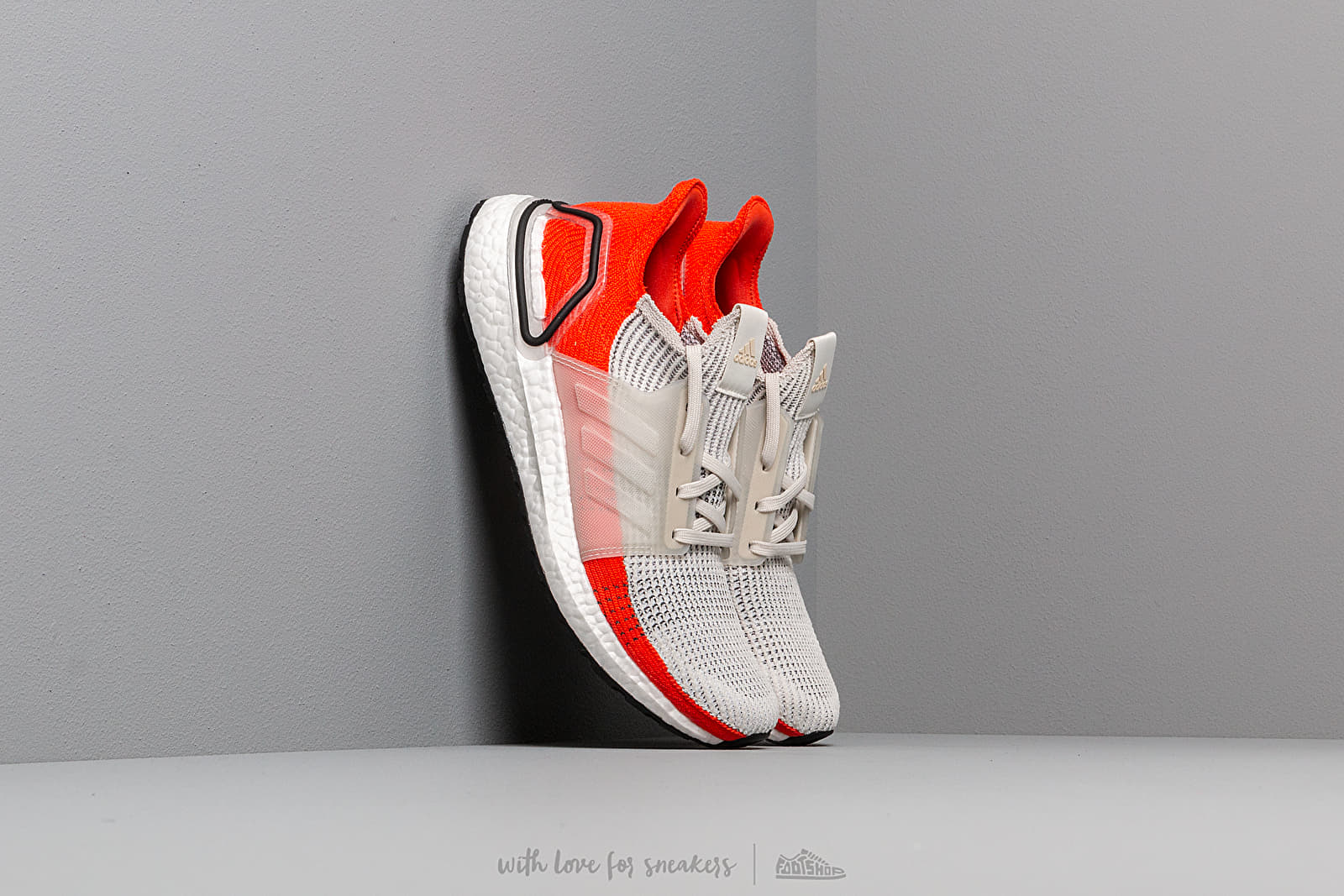 Мъжки кецове и обувки adidas UltraBOOST 19 Raw White/ Ftw White/ Active Orange