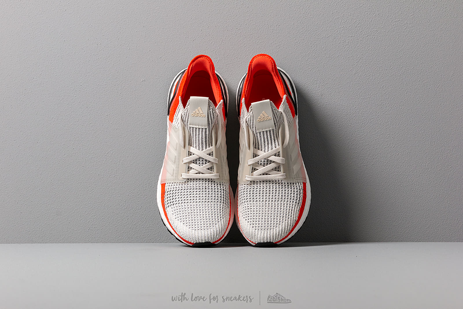 Ultra boost 19 raw white active orange sale