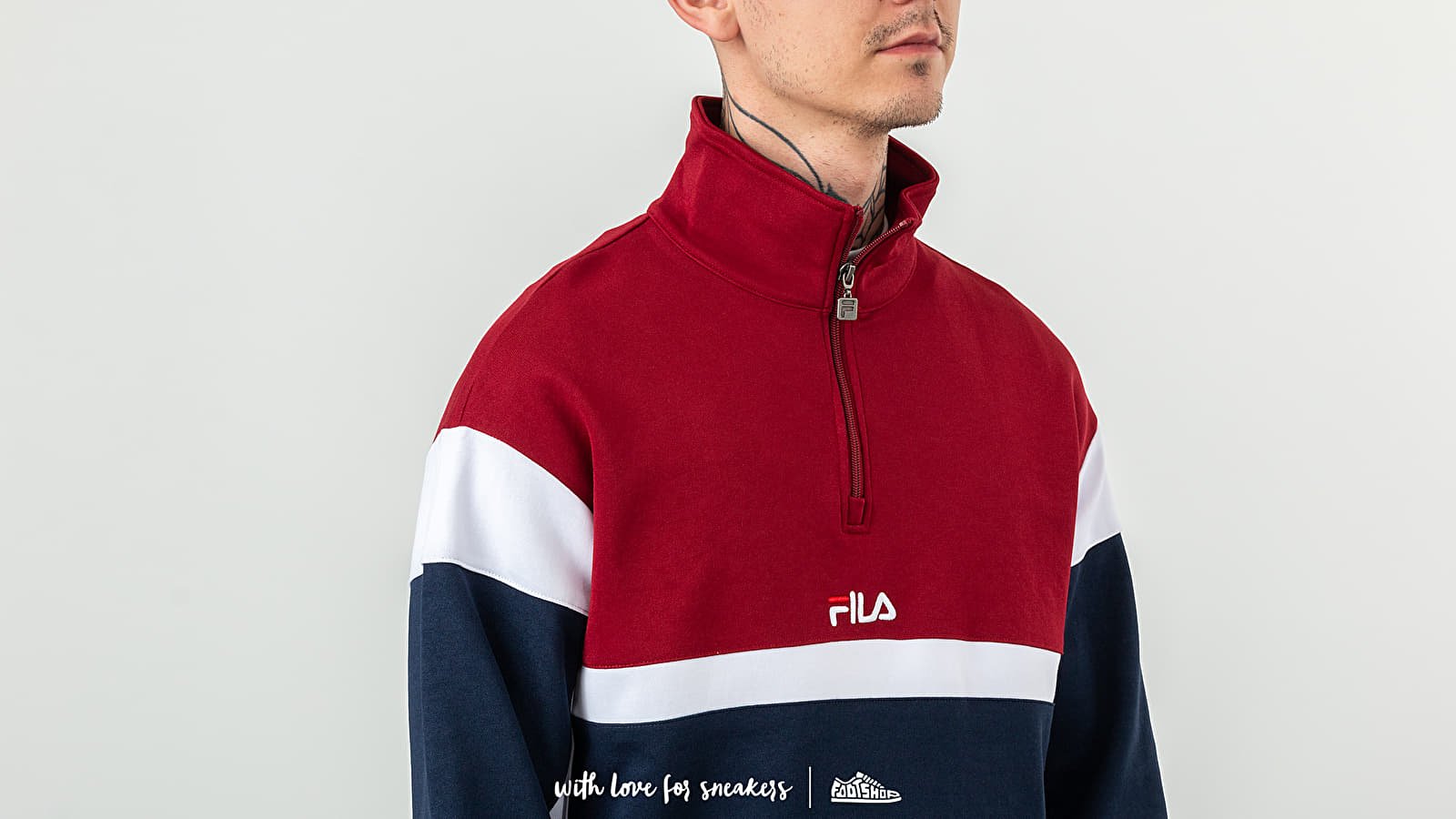 Fila herron half zip top new arrivals
