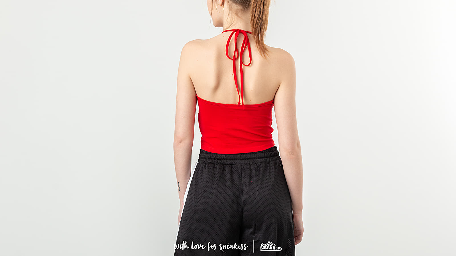 Top FILA Chiara Halterneck Top True Red