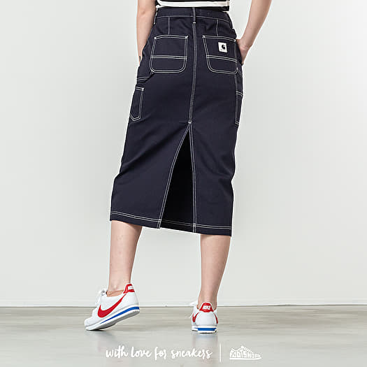 Carhartt WIP Pierce Skirt Dark Navy Rigid | Footshop