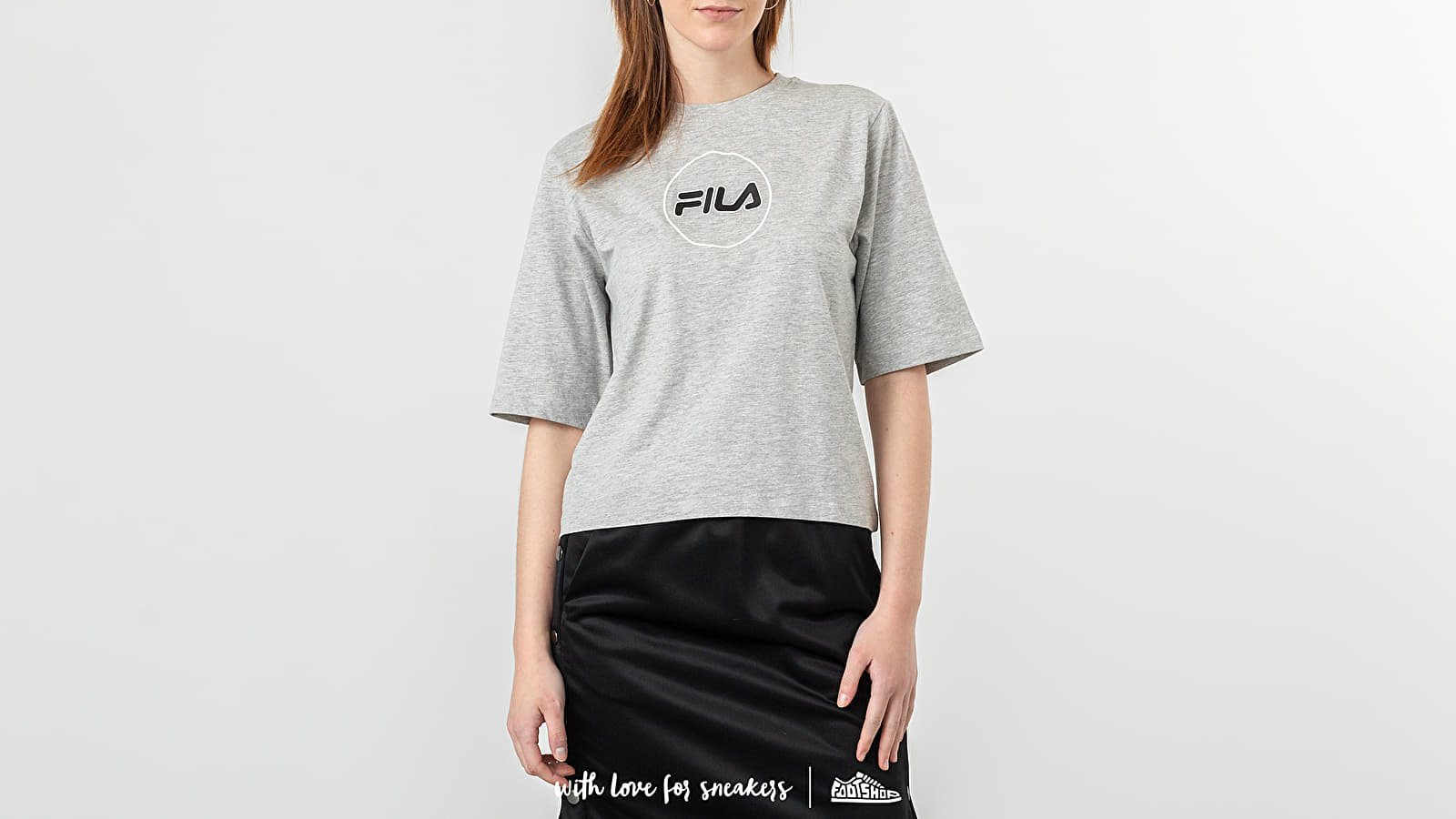 T-shirts FILA Rehan Tee Light Grey