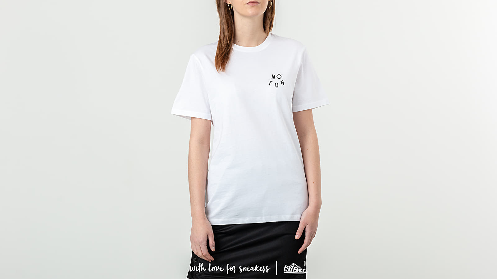 T-shirts A.P.C. No Fun Tee White