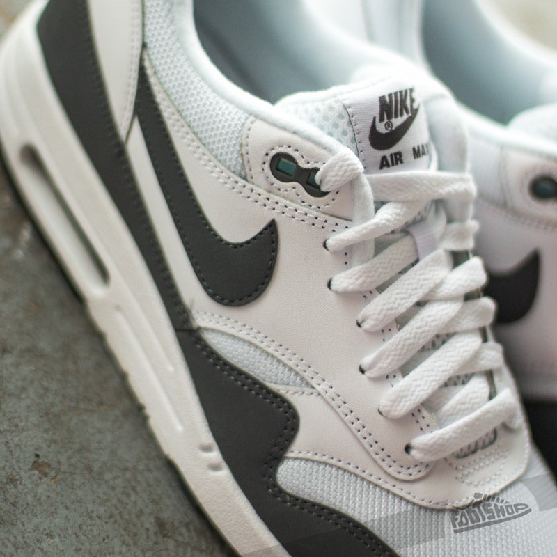 Scarpe uomo Nike Air Max 1 Essential White/ Dark Grey