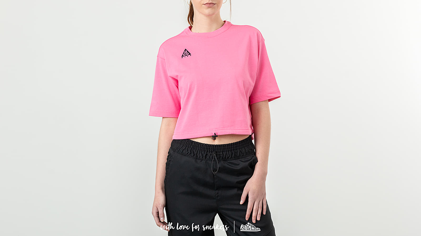Koszulki Nike W ACG Tee Lotus Pink