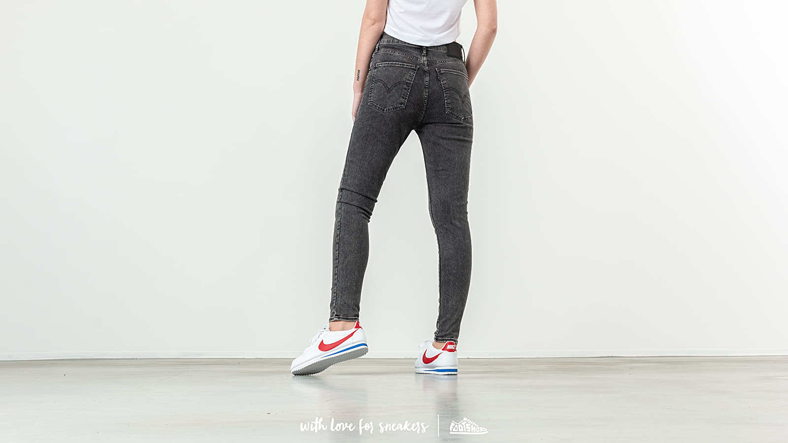 Levi's mile high online grey
