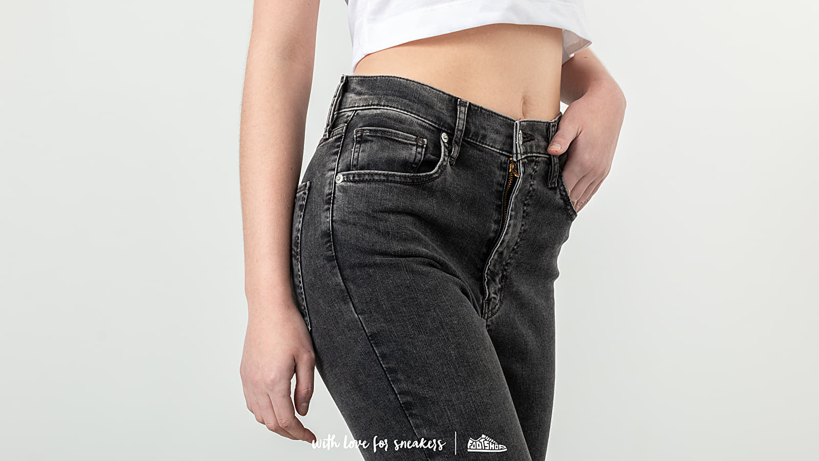Farmerek és nadrágok Levis® Mile High Super Skinny Jeans Grey