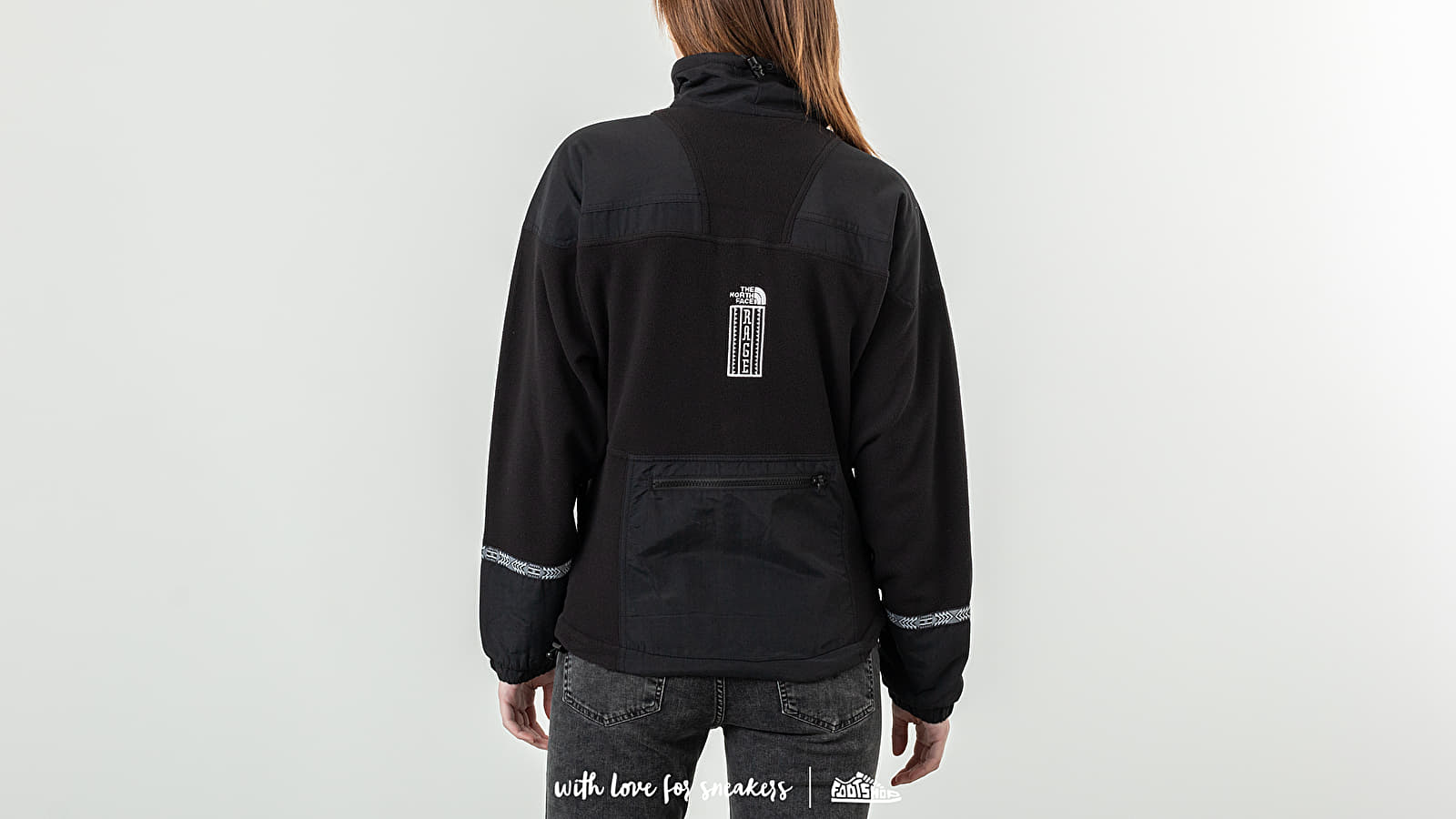 Bluzy The North Face '92 Retro Rage Fleece Zip Tnf Black