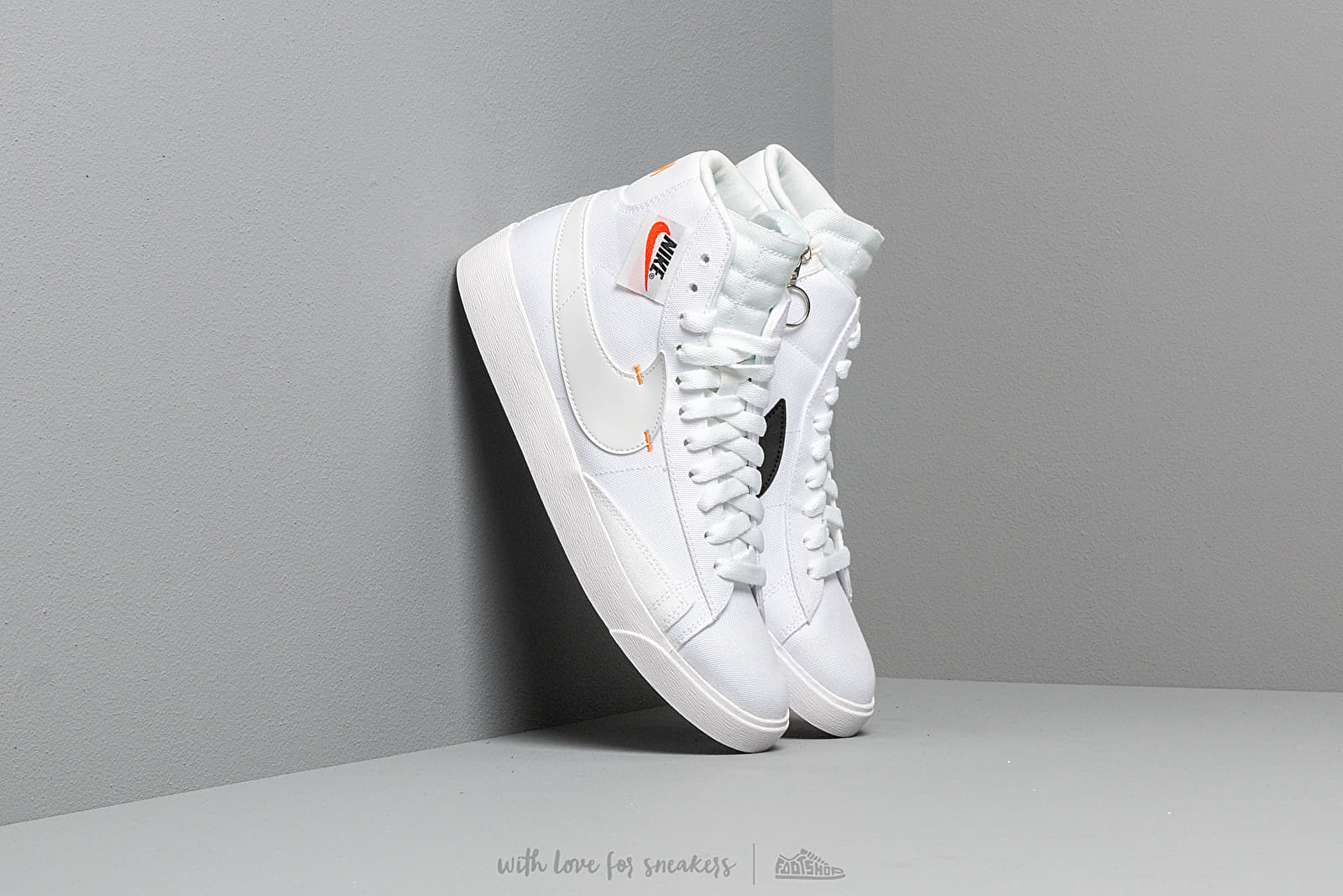 Női cipők Nike W Blazer Mid Rebel White/ Platinum Tint-Summit White