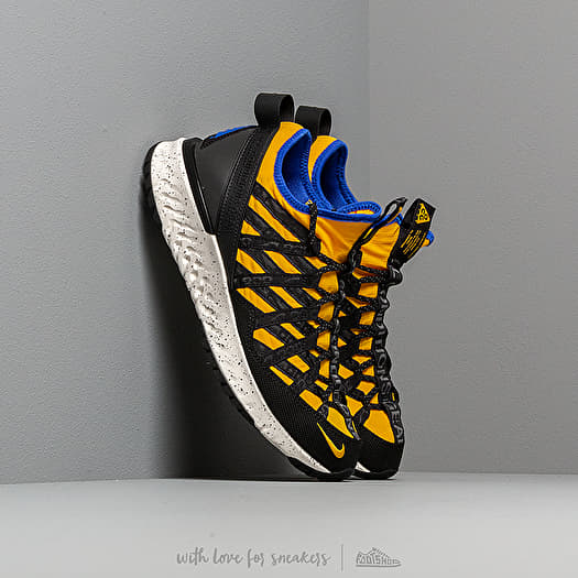 Men s shoes Nike ACG React Terra Gobe Amarillo Racer Blue Black Footshop