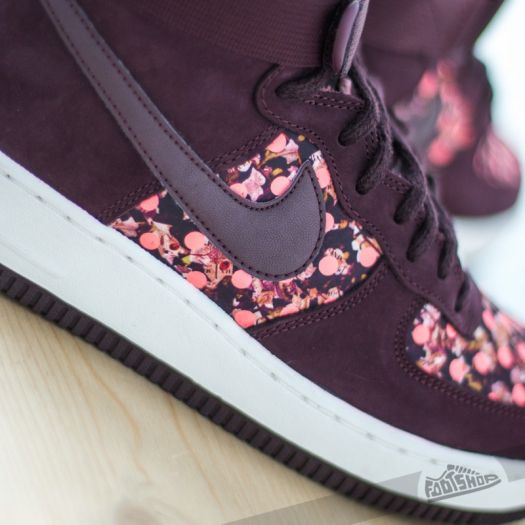 Women s shoes Wmns Nike Air Force 1 High Liberty QS Deep Burgundy Footshop