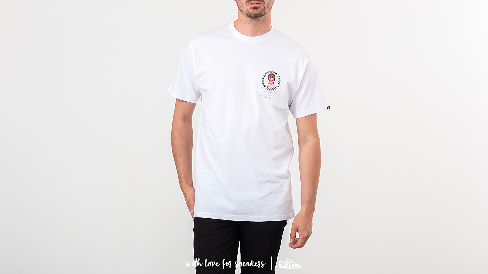 T-shirts Vans David Bowie (Aladdin Sane) Shortsleeve Tee White