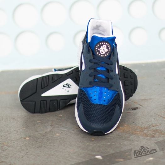 Men s shoes Nike Air Huarache Midnight Navy Lyon Blue Footshop