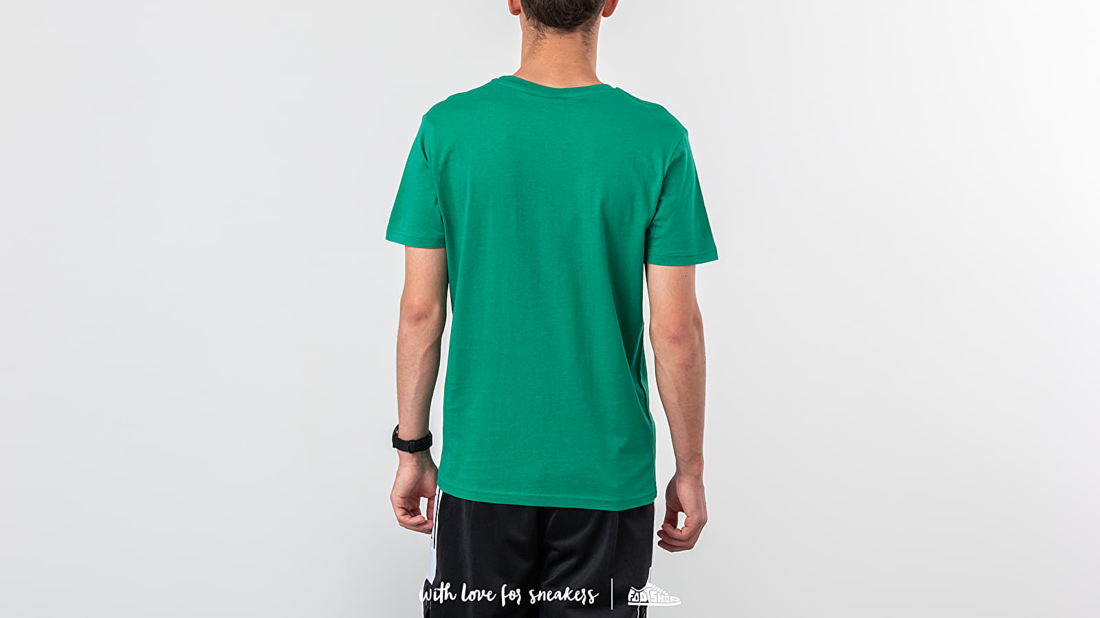 Trička Kappa Authentic Estessi Slim Tee Green/ White