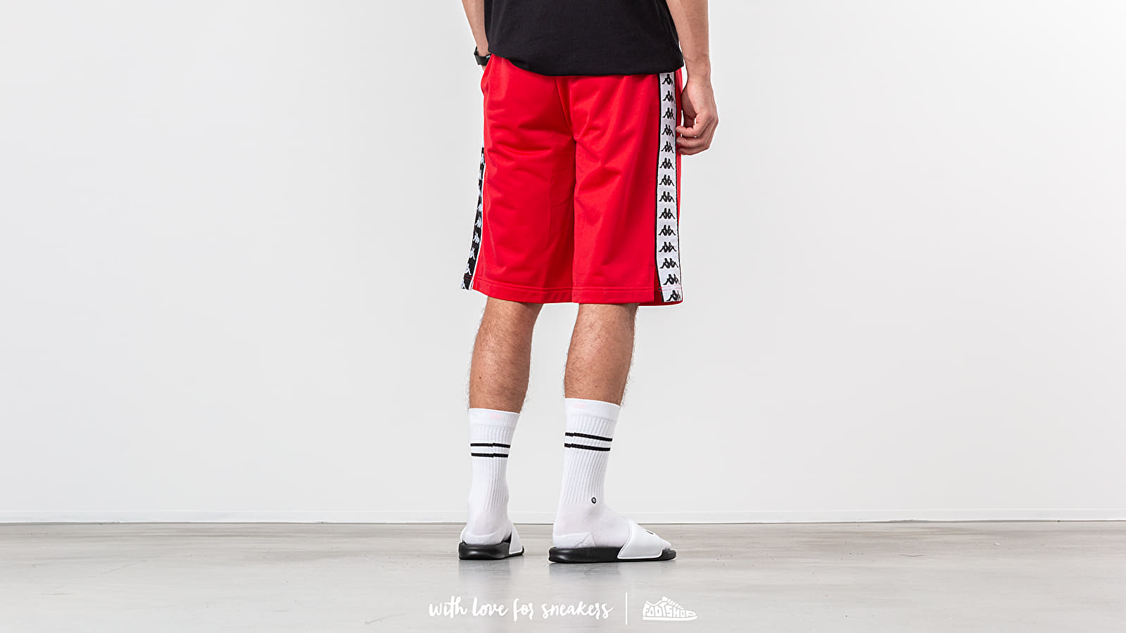 Kappa banda outlet treadwell drawstring shorts