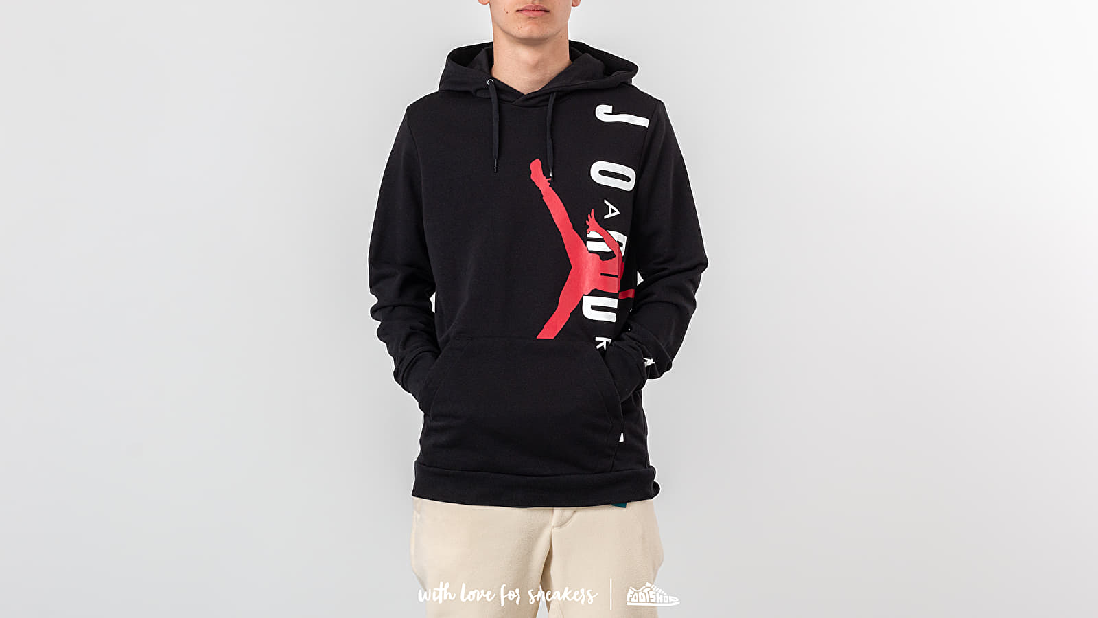 Hoodies and sweatshirts Jordan Jumpman Air Lightweight Hoodie Black Footshop