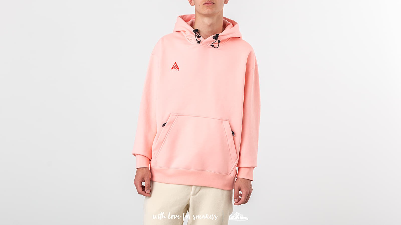 Hoodies and sweatshirts Nike NRG ACG Po Hoodie Bleached Coral