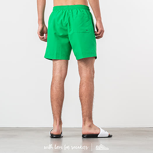 Calvin klein swim shorts green deals