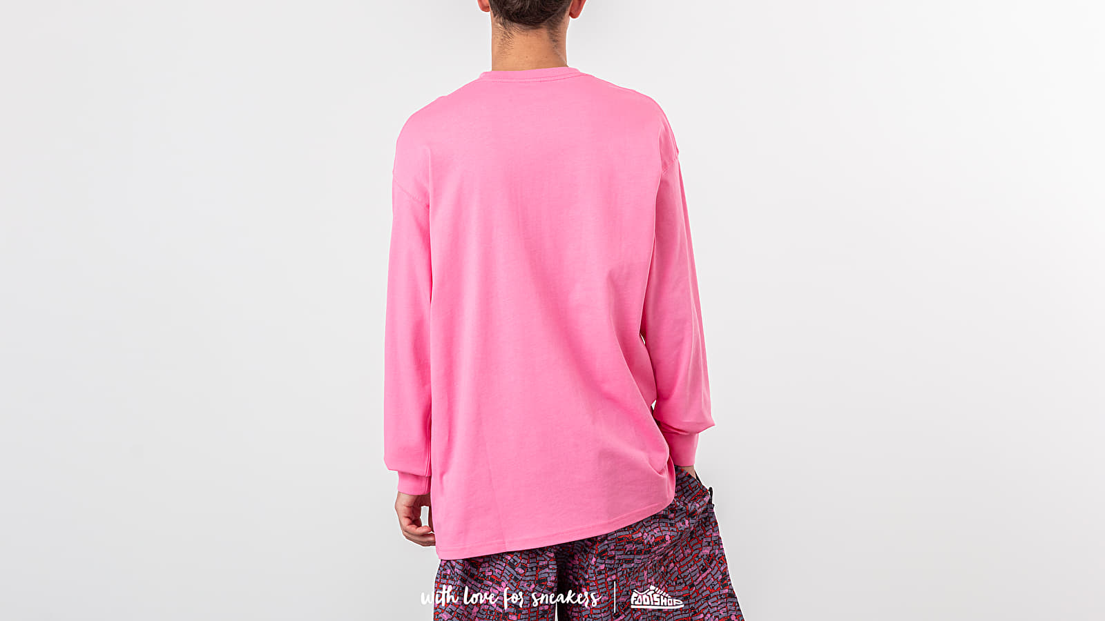 T-shirts Nike NRG ACG Longsleeve Logo Tee Lotus Pink/ Black