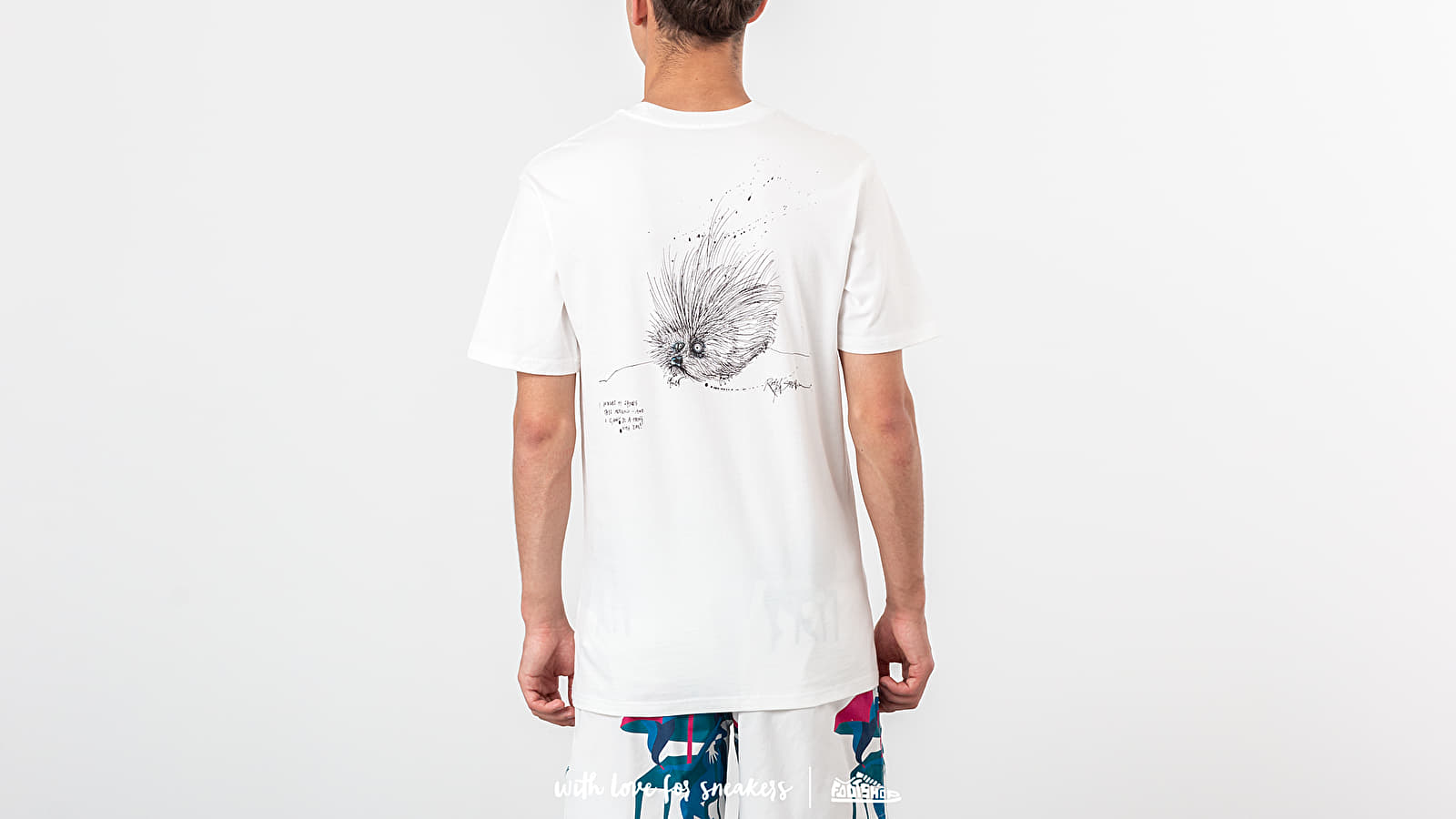 T-shirts Vans x Ralph Steadman Hedgehog Tee White
