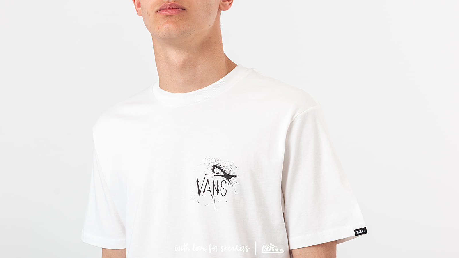 T-shirts Vans x Ralph Steadman Hedgehog Tee White