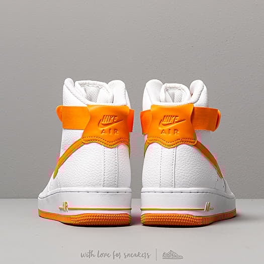 Air force 1 white orange peel best sale