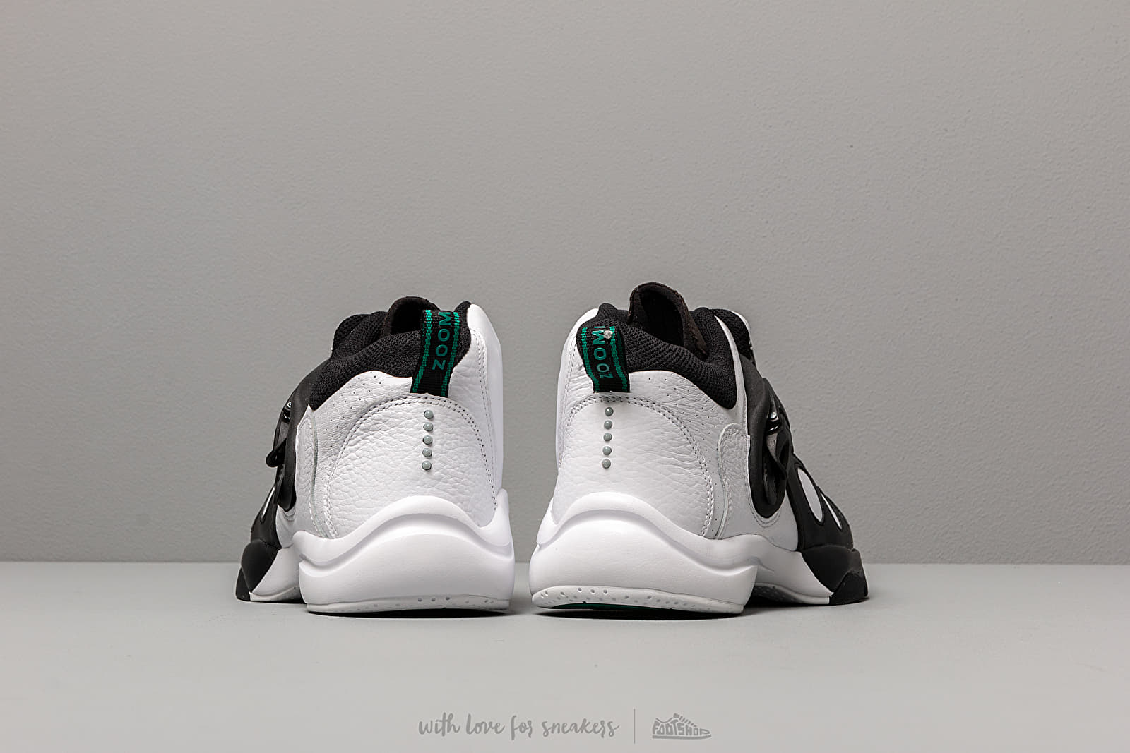 Miesten kengät Nike Zoom Gp White/ Black-University Gold-Mystic Green