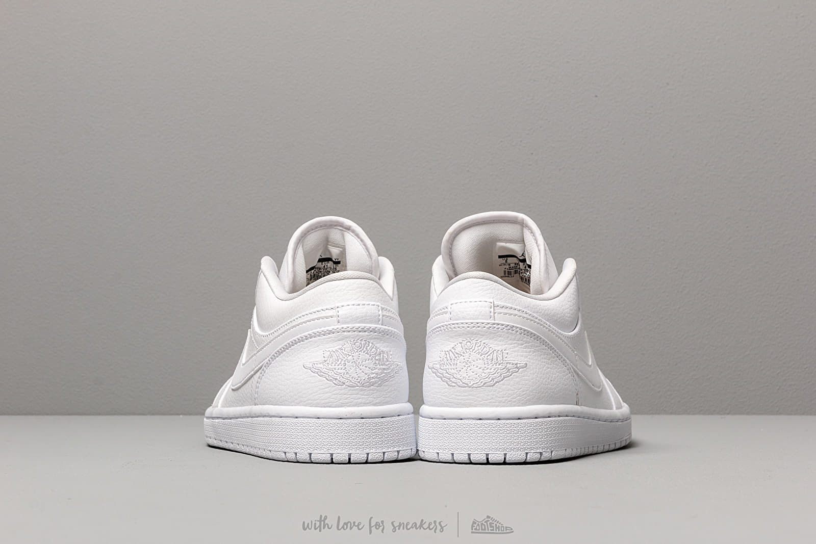 Men's shoes Air Jordan 1 Low White/ White-White