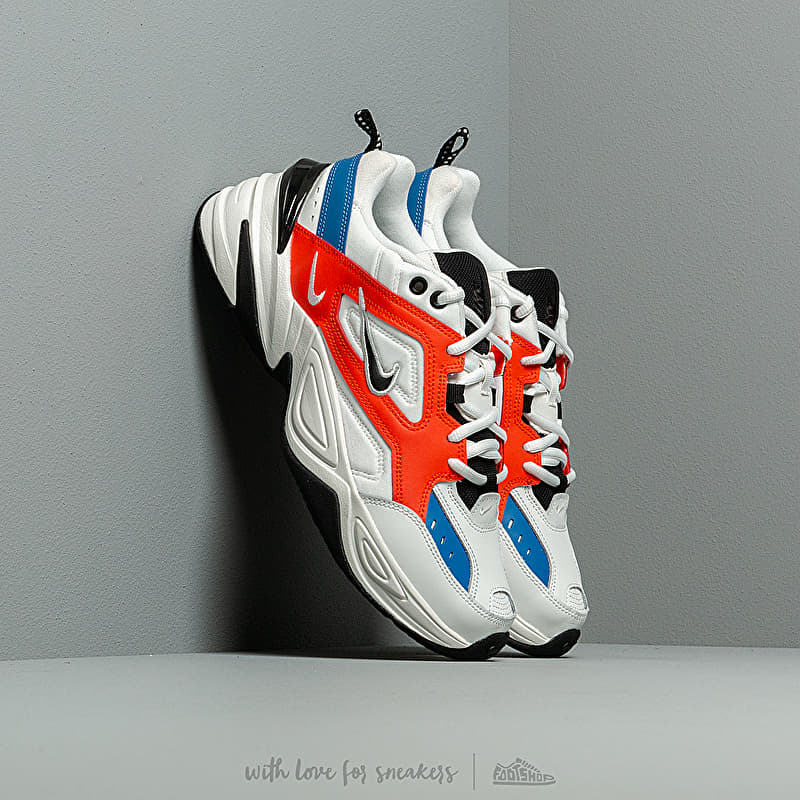 Nike M2K Tekno Summit White/ Black-Team Orange | Footshop