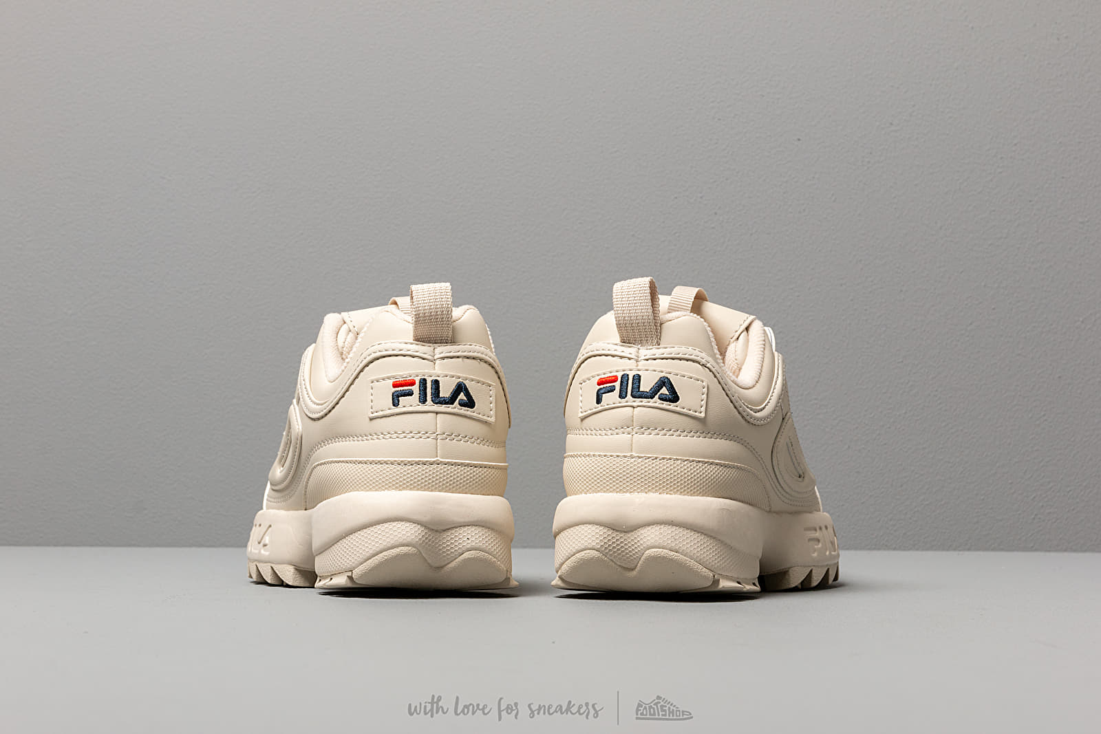 Fila disruptor antique white online