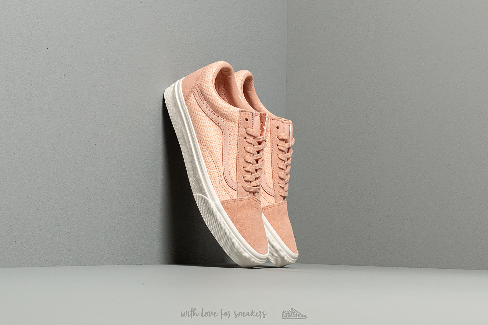 Woven check old skool clearance