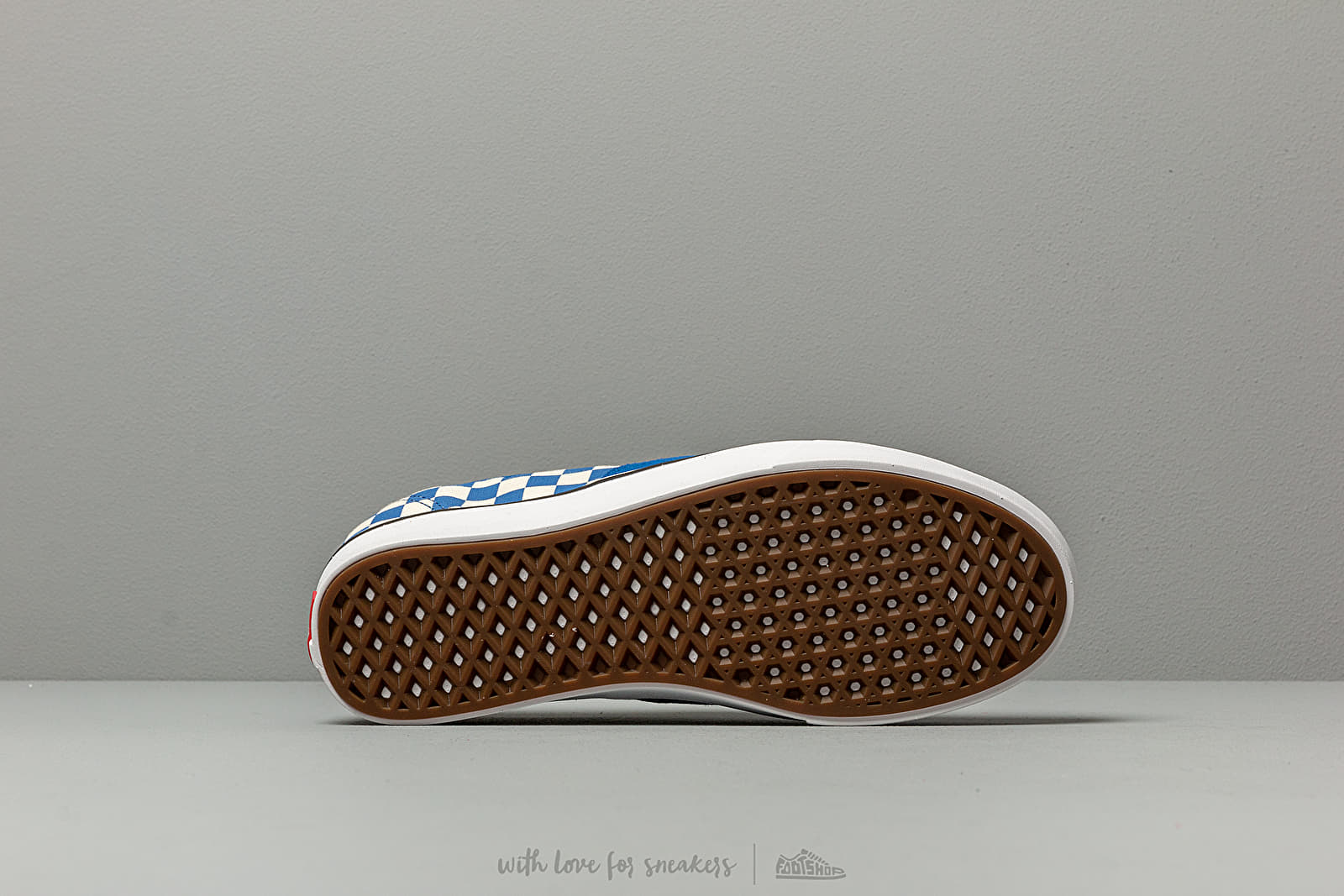 Scarpe uomo Vans ComfyCush Authentic (Checker) Lapis Blue/ True White